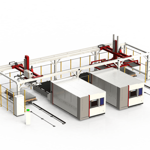Automatic Loading and Unloading Systems for fiber laser cutter